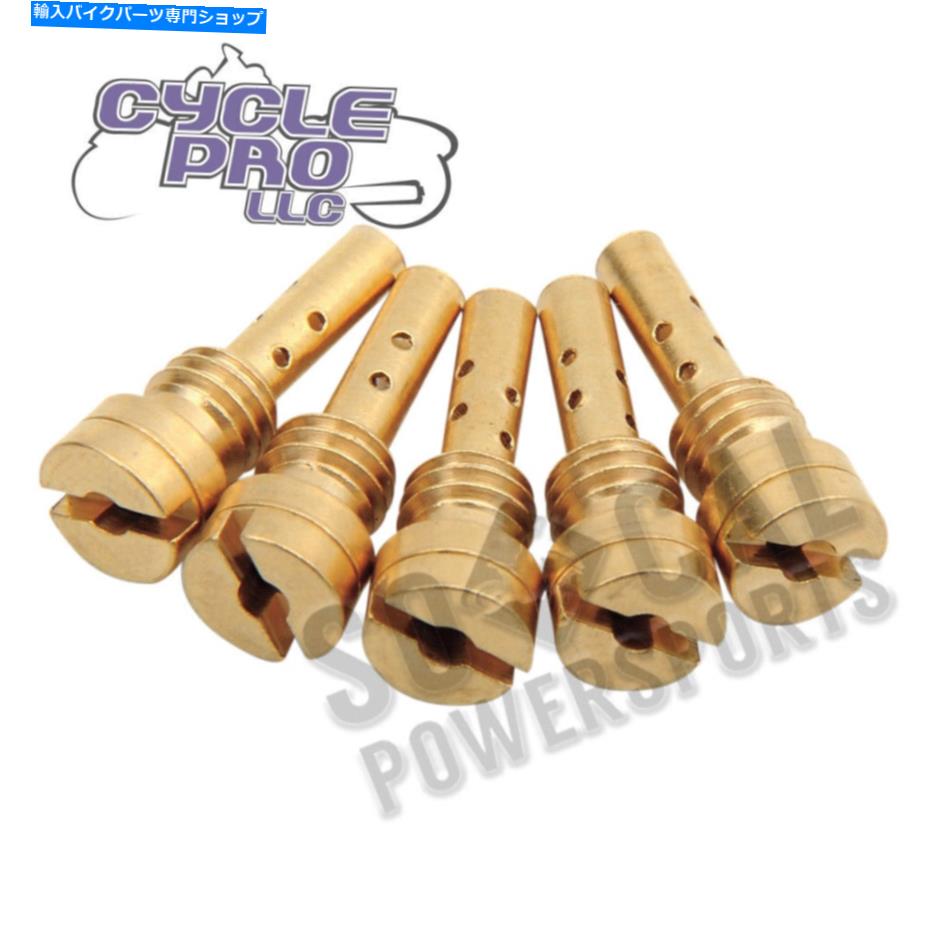 Carburetor Part KeihinのサイクルプロCV低速ジェット（.50mm）-20742 Cycle Pro CV Low Speed Jets For Keihin (.50mm) - 20742【並行輸入品】