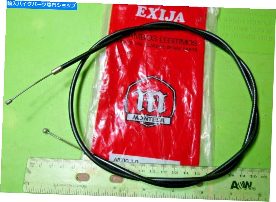 Cables Montesa Cota Cappra Enduro＃4スロットルケーブルP/N 96 X 107 cm＃4 NOS AMAL Montesa Cota Cappra Enduro # 4 Throttle Cable p/n 96 x 107 cm # 4 NOS Amal【並行輸入品】