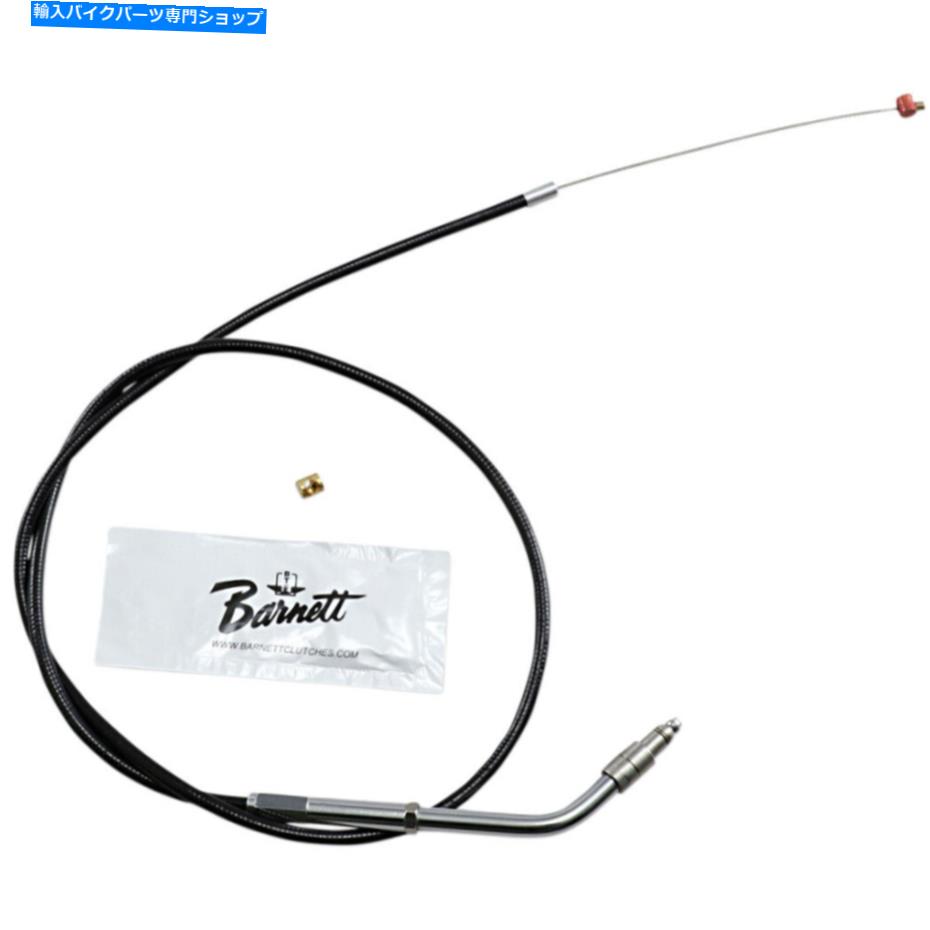Cables '96 -'08 xl883のバーネットブラックスロットルケーブル| 101-30-30021 Barnett Black Throttle Cable for '96 - '08 XL883 | 101-30-30021【並行輸入品】