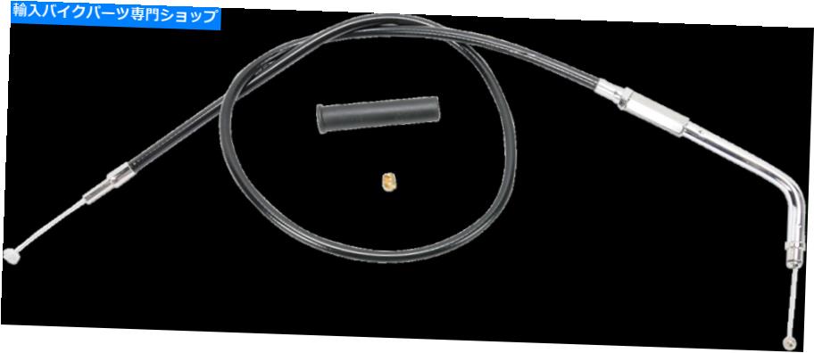Cables ドラッグスペシャリティ0650-0331ブラックビニールスロットルケーブル Drag Specialties 0650-0331 Black Vinyl Throttle Cable【並行輸入品】