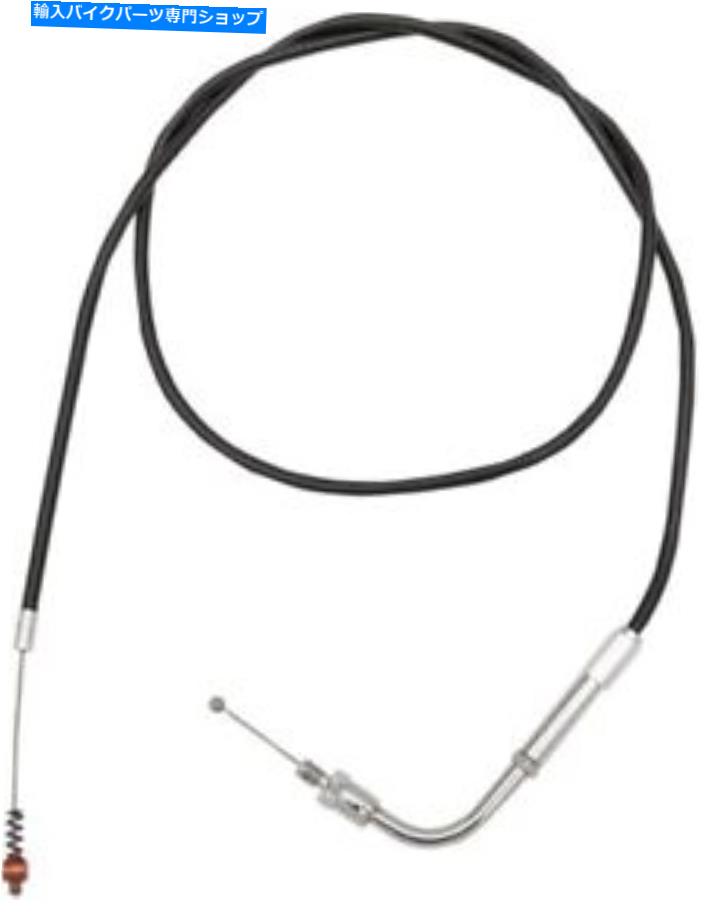 Cables バーネットプッシュアイドルケーブルブラックハーレーデビッドソンFXLRローライダーカスタム1988-1989 Barnett Push Idle Cable Black Harley Davidson FXLR Low Rider Custom 1988-1989【並行輸入品】