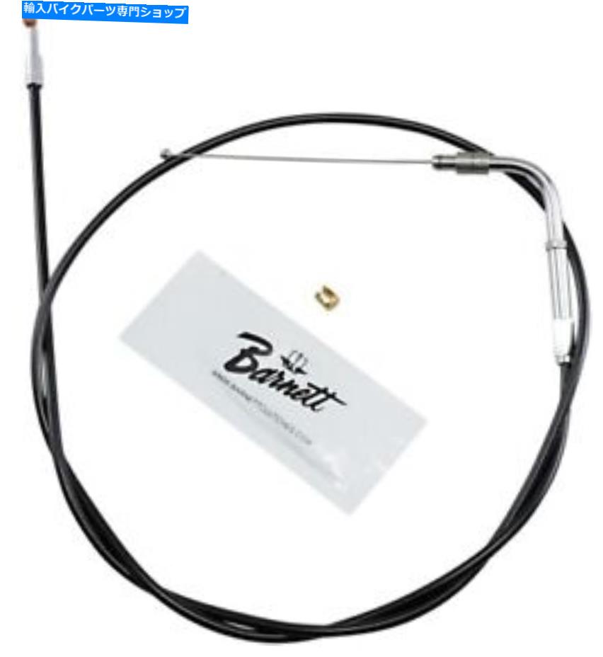 Cables バーネットプルスロットルケーブルブラック＃112507ハーレーデビッドソン Barnett Pull Throttle Cable Black #112507 Harley Davidson【並行輸入品】