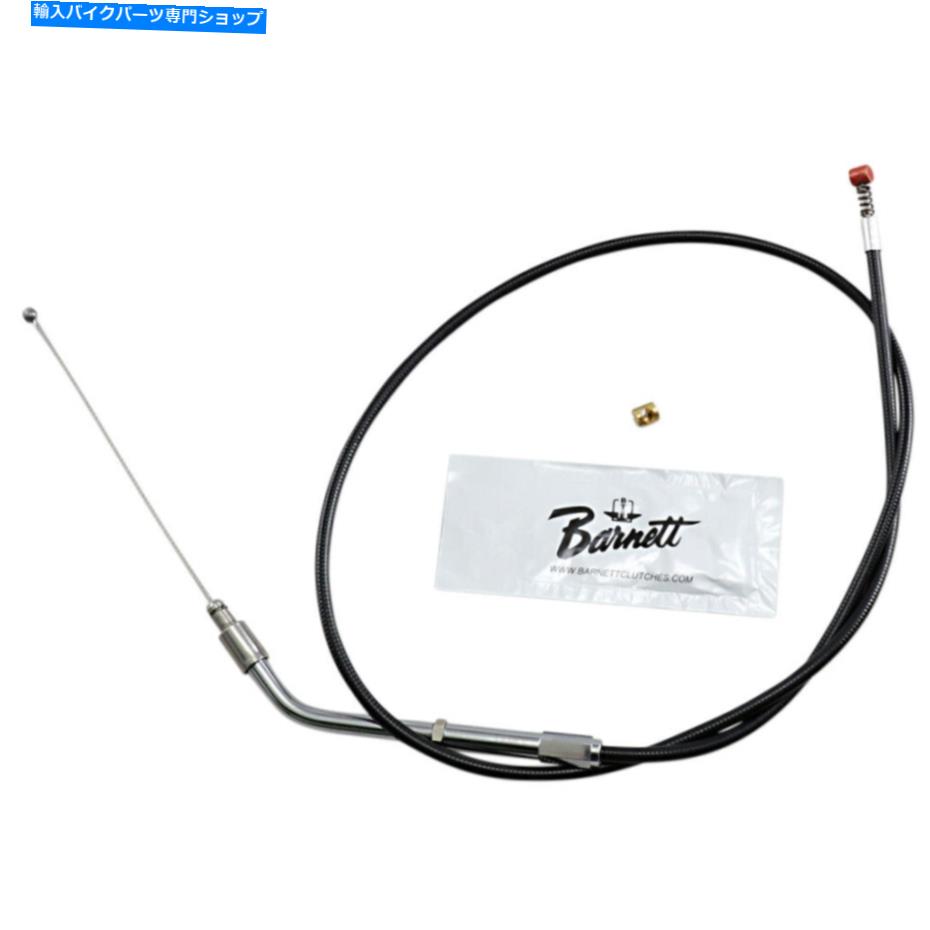 Cables '96 -'08 xl883のバーネットブラックアイドルケーブル| 101-30-40021 Barnett Black Idle Cable for '96 - '08 XL883 | 101-30-40021【並行輸入品】 38,396円