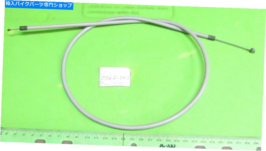 Cables モンテサインパラスポーツ175ケニアグレースロットルケーブルP/N 3.62.053＃1 NOS 03M 08M Montesa Impala Sport 175 Kenya Grey Throttle Cable p/n 3.62.053 # 1 NOS 03M 08M【並行輸入品】