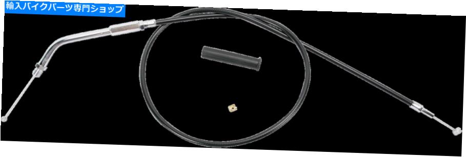 Cables ハーレーブラックビニールスロットルケーブル30インチ。 0650-0347 Harley Black Vinyl Throttle Cable 30in. 0650-0347【並行輸入品】