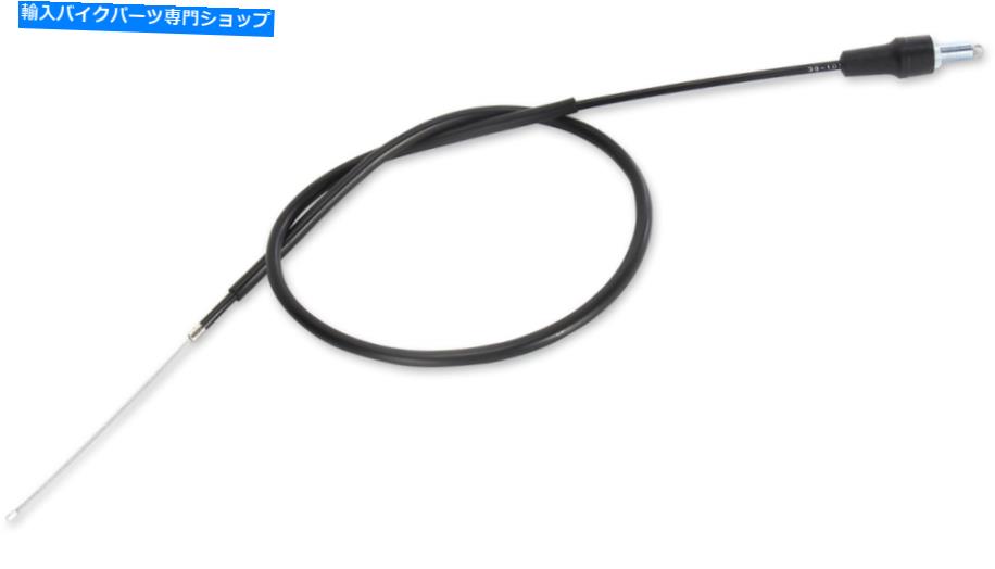 Cables ムースレーシングブラックビニールスロットルプルケーブルホンダCR500R 1985-1989 Moose Racing Black Vinyl Throttle Pull Cable for Honda CR500R 1985-1989【並行輸入品】