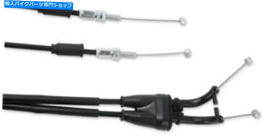 Cables ムーススロットルケーブルブラックKTM/フサバルグ Moose Throttle Cable Black KTM/Husaberg【並行輸入品】