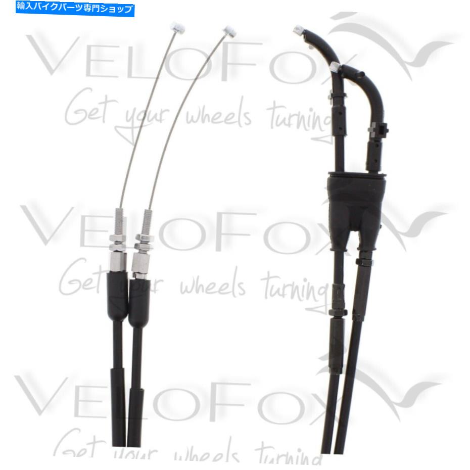 Cables JMTスロットルケーブルセットはKTMアドベンチャー950 S LC8 2003-2005に適合します JMT Throttle Cable Set fits KTM Adventure 950 S LC8 2003-2005【並行輸入品】