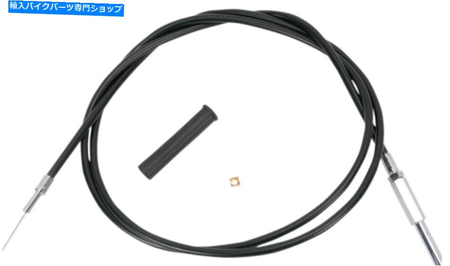 Cables ドラッグスペシャリティ0650-0416代替長ブラックビニールスロットルケーブル Drag Specialties 0650-0416 Alternative Length Black Vinyl Throttle Cable【並行輸入品】