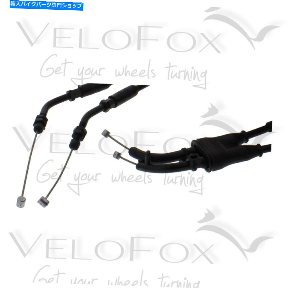 Cables JMTスロットルケーブルセットはKTMアドベンチャー640 LC4 2001-2007に適合します JMT Throttle Cable Set fits KTM Adventure 640 LC4 2001-2007【並行輸入品】