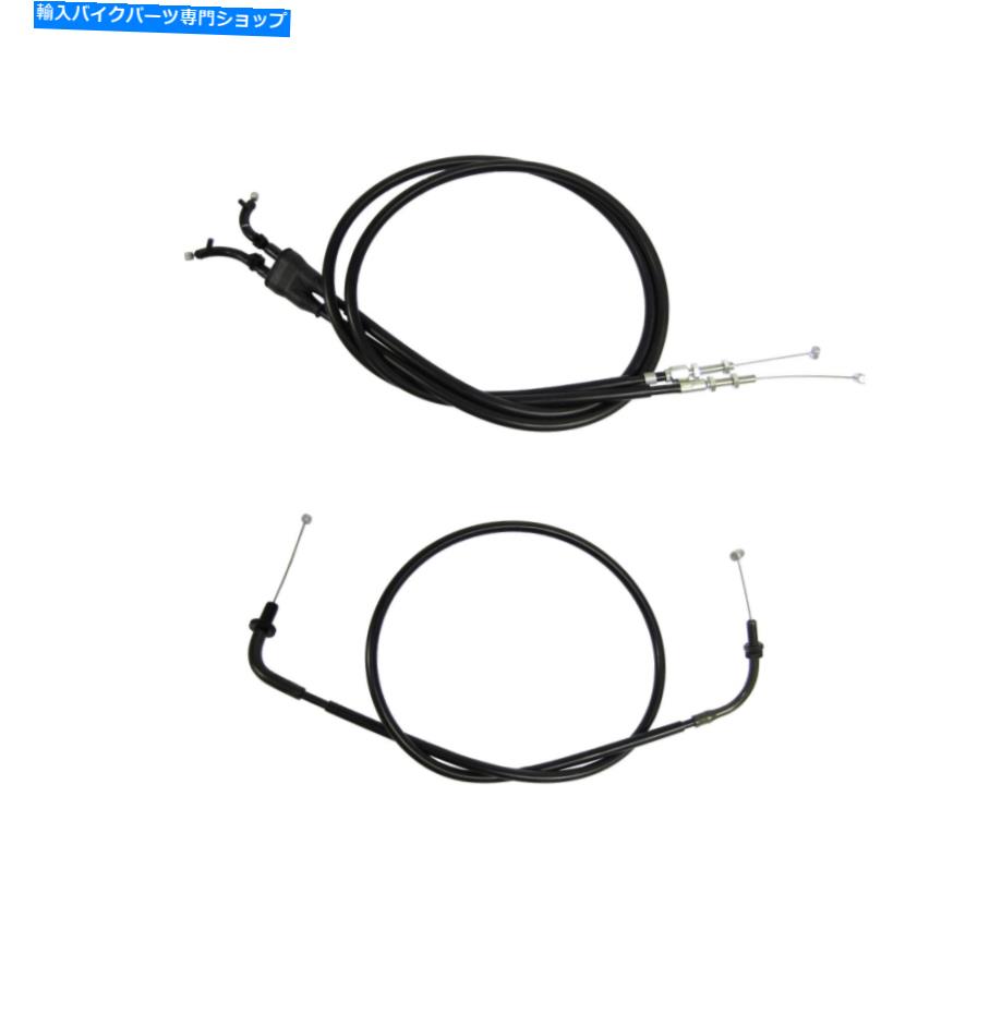 Cables ヤマハXVS 650のスロットルケーブルプッシュ＆プルドラッグスタークラシック1998-2000 Throttle Cable Push & Pull For Yamaha XVS 650 A Dragstar Classic 1998 - 2000【並行輸入品】