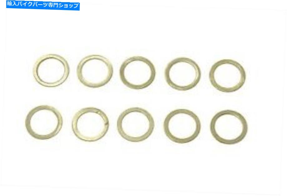 Fuel Petcocks 燃料ペットコックバルブロッド下部真鍮シールはハーレーダビッドソンに適合します Fuel Petcock Valve Rod Lower Brass Seal fits Harley-Davidson【並行輸入品】