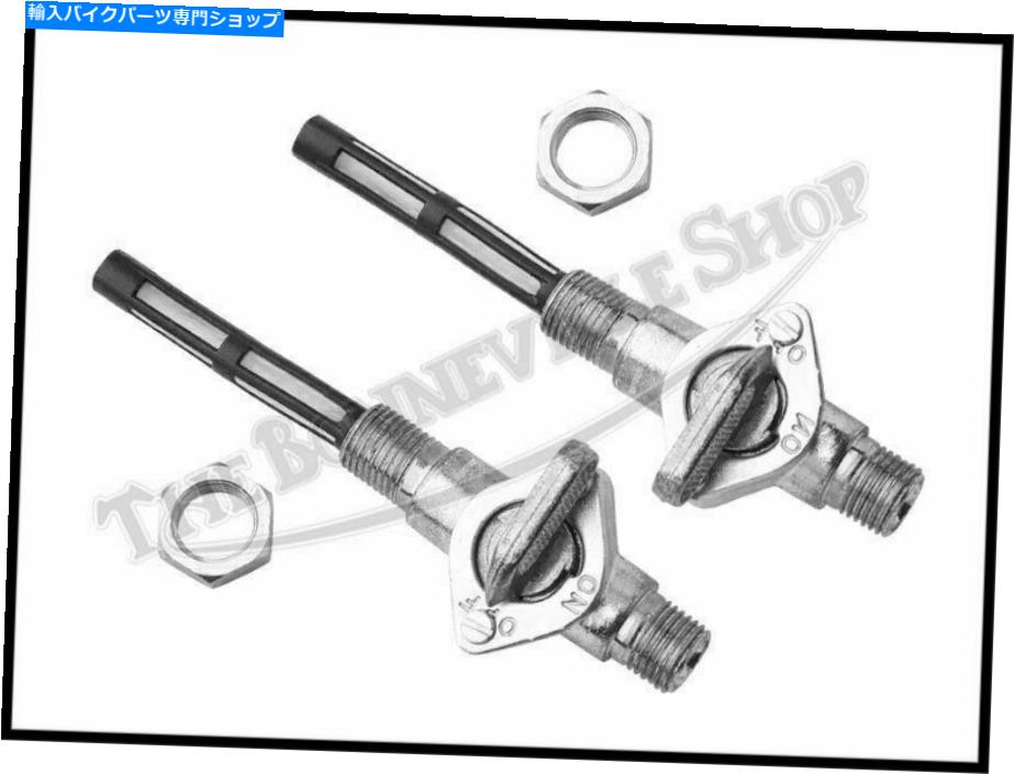 Fuel Petcocks Triumph Norton BSA Bap Main＆Reserve Fuel Petcock Set PN＃60-7266＆60-7267 TRIUMPH NORTON BSA BAP MAIN & RESERVE FUEL PETCOCK SET PN# 60-7266 & 60-7267【並行輸入品】