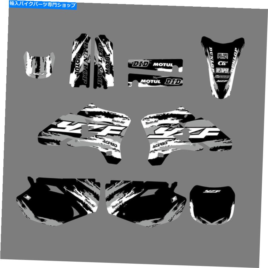 Graphics decal kit YAMAHA YZ250F YZ450F 2003-2005フェンダーデカールフォークステッカー用のMXグラフィックキット MX Graphics Kit For Yamaha YZ250F YZ450F 2003-2005 Fender Decals Fork Stickers【並行輸入品】