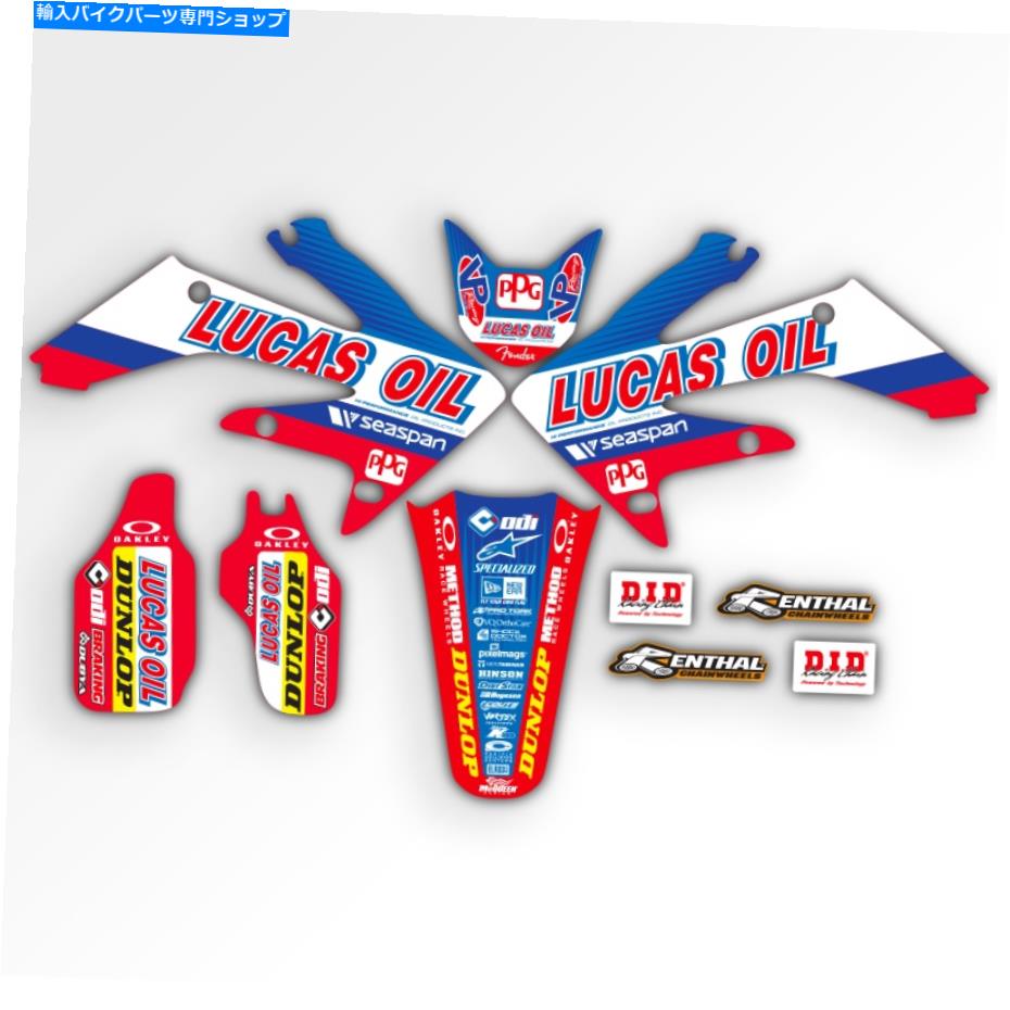 Graphics decal kit 2006 2007 Honda CRF 250 r MotocrosグラフィックキットCRF250Rチームルーカスオイルデカール 2006 2007 HONDA CRF 250 R MOTOCROS GRAPHICS KIT CRF250R TEAM LUCAS OIL DECALS【並行輸入品】 42,543円