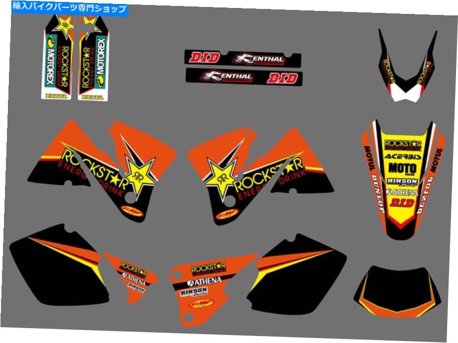 Graphics decal kit チームグラフィックキットデカールKTM用デコチステッカーExc50 300 350 400 520 2001-2002 Team Graphics Kit Decals Deco Stickers For KTM EXC 250 300 350 400 520 2001-2002【並行輸入品】 40,469円