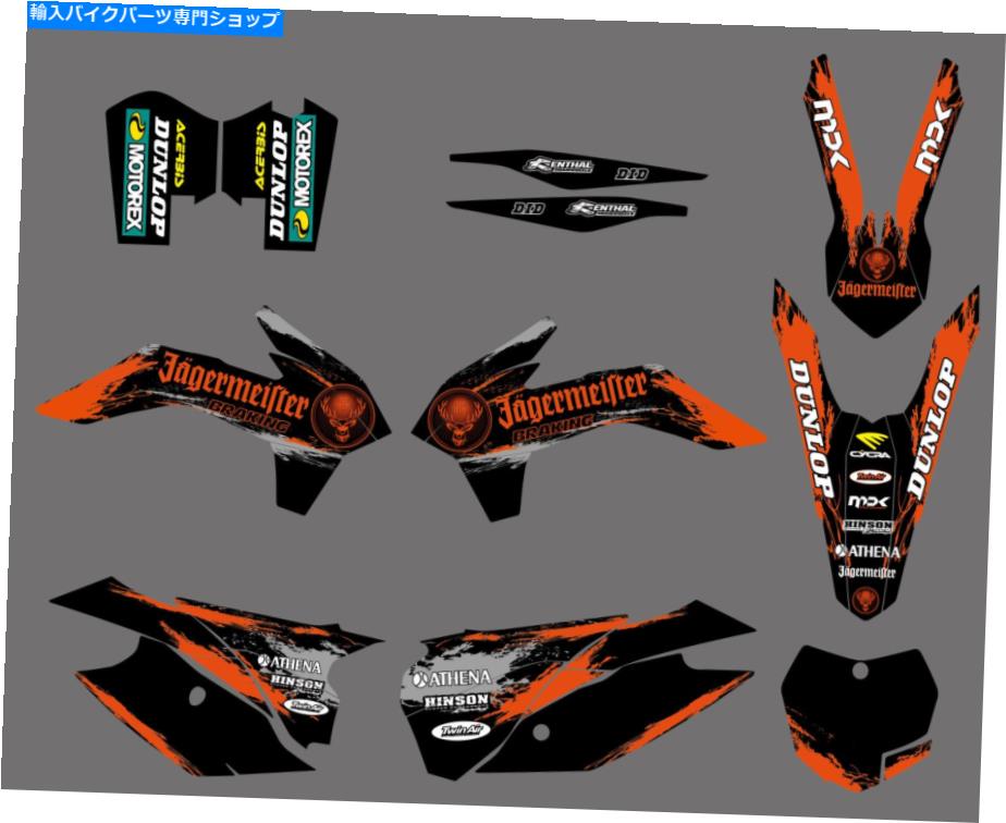 Graphics decal kit KTM 125 150 250 300 350 450 SX XC SXF XCF 2013-2014用のMXグラフィックデカールキット MX Graphics Decals Kits For KTM 125 150 250 300 350 450 SX XC SXF XCF 2013-2014【並行輸入品】