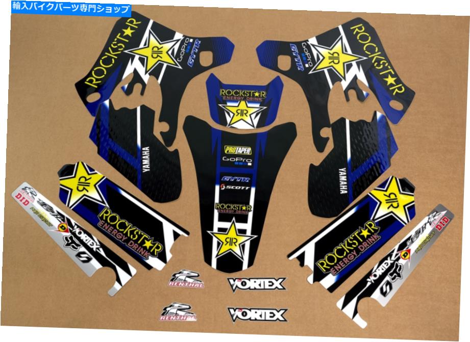 Graphics decal kit 2003-2004 Yamaha YZ 250F 450F YZ250F YZ450Fグラフィックスブルーブラックロックスターデカール 2003 - 2004 YAMAHA YZ 250F 450F YZ250F YZ450F GRAPHICS BLUE BLACK ROCKSTAR DECAL【並行輸入品】 42,543円