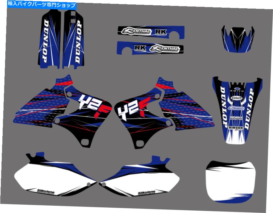 Graphics decal kit Yamaha YZ250F YZ400F YZ426F 1998 99 00 01 2002のMotocrossグラフィックキットデカール Motocross Graphics Kit Decals For Yamaha YZ250F YZ400F YZ426F 1998 99 00 01 2002【並行輸入品】