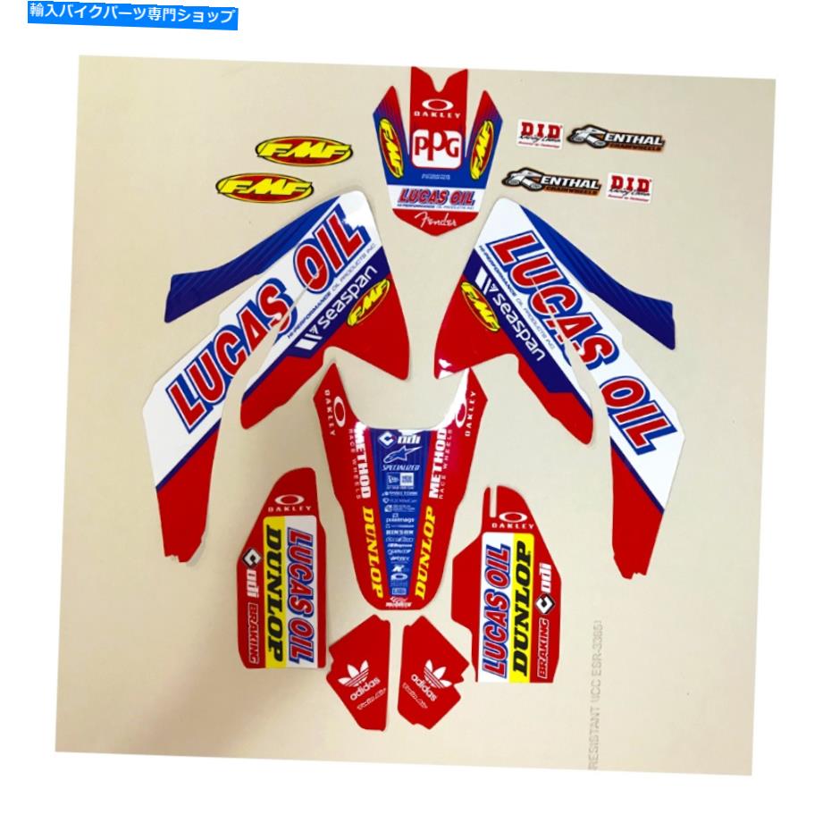 Graphics decal kit モトクロスチームグラフィックスホンダ2007-2018 CRF 150 Rグラフィックスバイクデカールルーカス MOTOCROSS TEAM GRAPHICS HONDA 2007 - 2018 CRF 150 R GRAPHICS BIKE DECALS LUCAS【並行輸入品】
