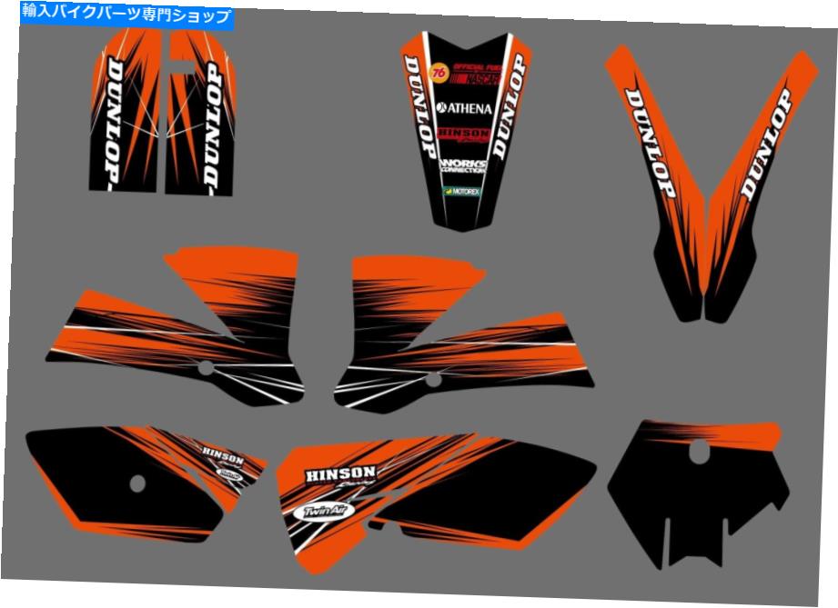 Graphics decal kit グラフィックキットモトクロスデカールKTM SX 85 85SX 2003 2004 2005 MX DECO用のステッカー Graphics Kit Motocross Decals Stickers For KTM SX 85 85SX 2003 2004 2005 MX Deco【並行輸入品】