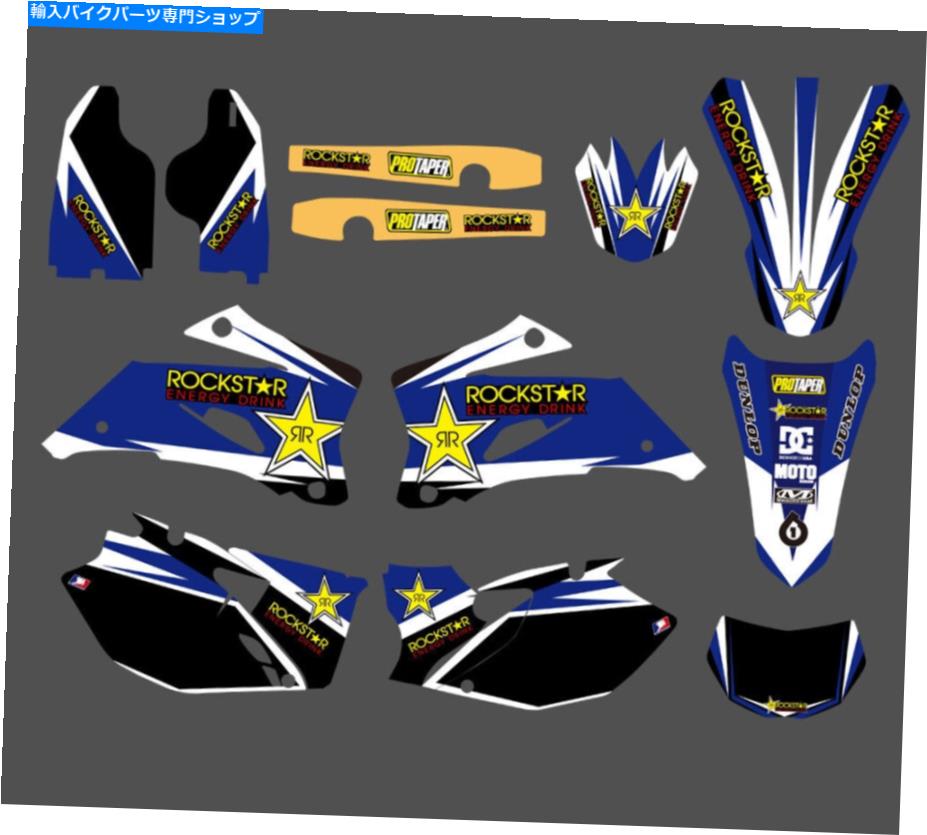 Graphics decal kit ヤマハWR250F 2007-2014 WR450F 2007-2011のチームグラフィックと背景デカール Team Graphics & Backgrounds Decals For Yamaha WR250F 2007-2014 WR450F 2007-2011【並行輸入品】