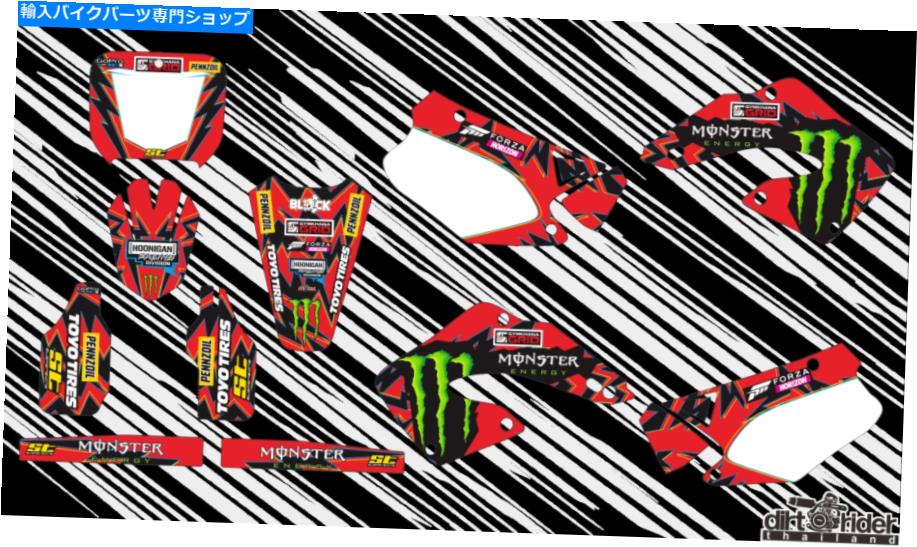 Graphics decal kit AM0231ホンダCR 125-250 2000 2001デカールステッカーグラフィックキット AM0231 HONDA CR 125-250 2000 2001 DECALS STICKERS GRAPHICS KIT【並行輸入品】