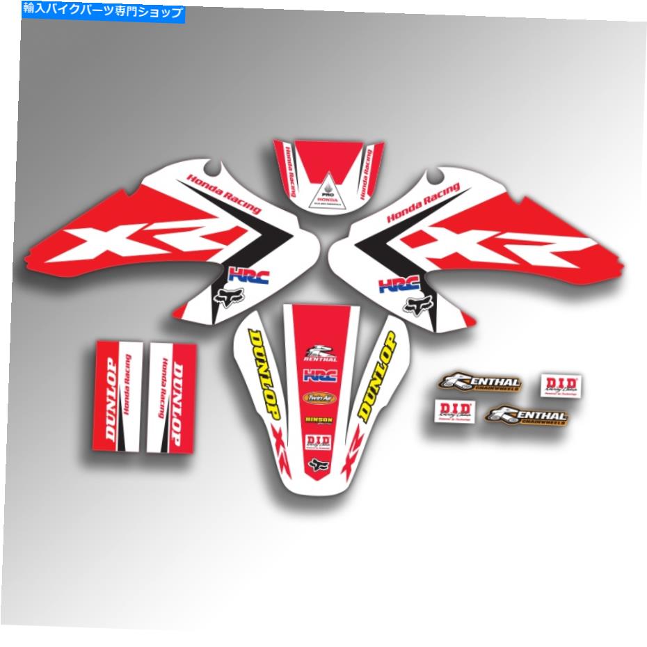 Graphics decal kit 2001 2002 2003ホンダXR 70 XR70グラフィックスレッドモトクロスモトステッカーズデカールキット 2001 2002 2003 HONDA XR 70 XR70 GRAPHICS RED MOTOCROSS MOTO STICKERS DECALS KIT【並行輸入品】