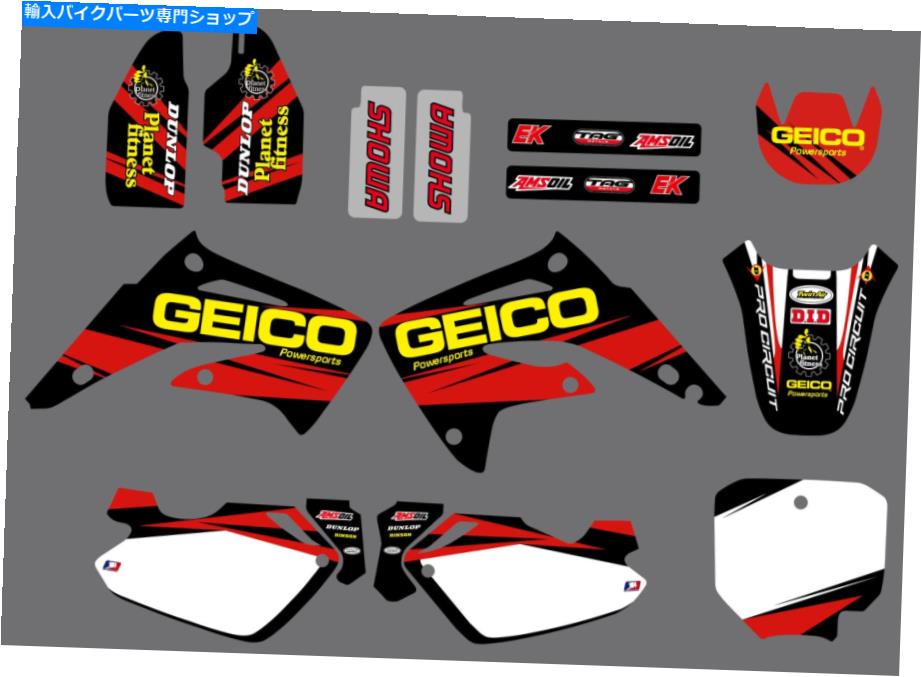 Graphics decal kit ホンダCR85 CR85 2003 04 05 05 06 07 08 09 10 11 12 D03のチームグラフィックデカール Team Graphics Decals For Honda CR85 CR85 2003 04 05 05 06 07 08 09 10 11 12 D03【並行輸入品】