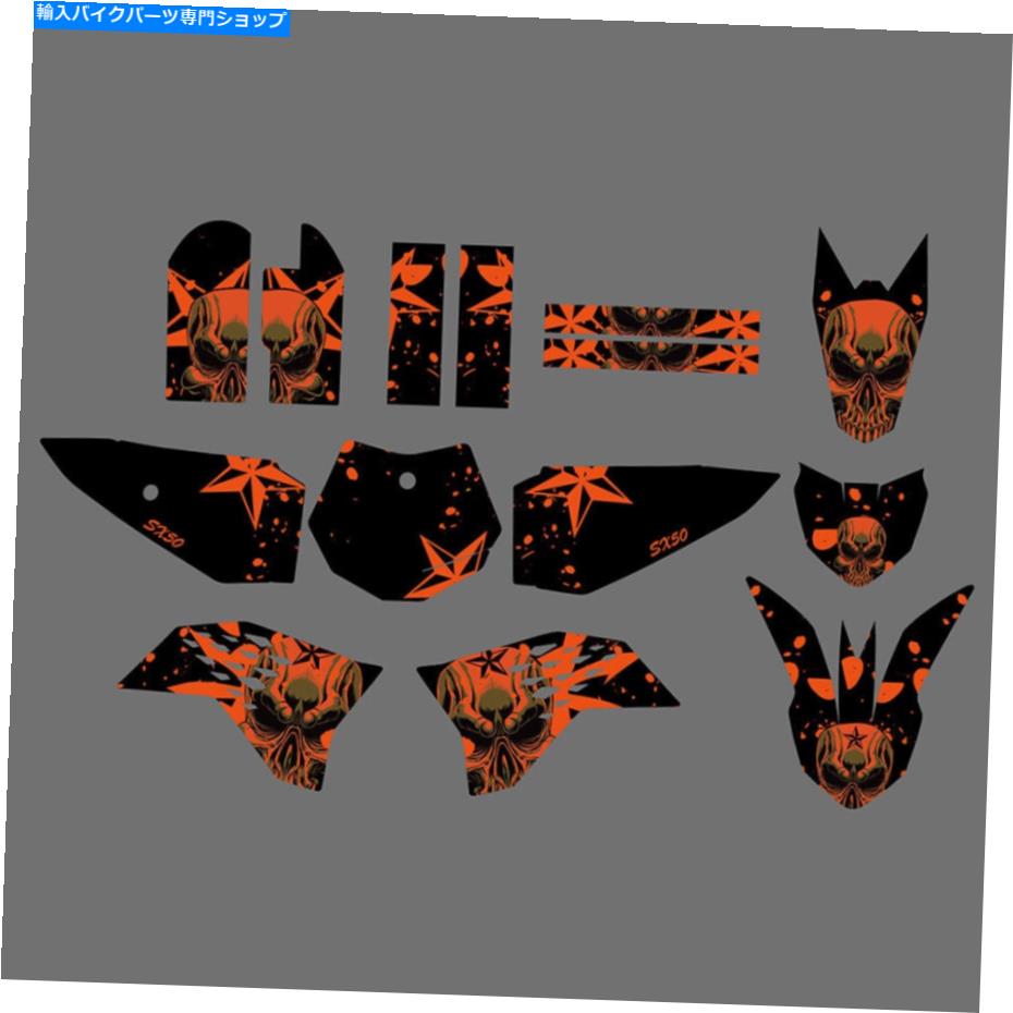 Graphics decal kit チームグラフィックスのバックグラウンドデカールステッカーキットKTM 50 SX SX50 50SX 2009-2013 Team Graphics Backgrounds Decals Stickers Kit For KTM 50 SX SX50 50SX 2009-2013【並行輸入品】 38,396円