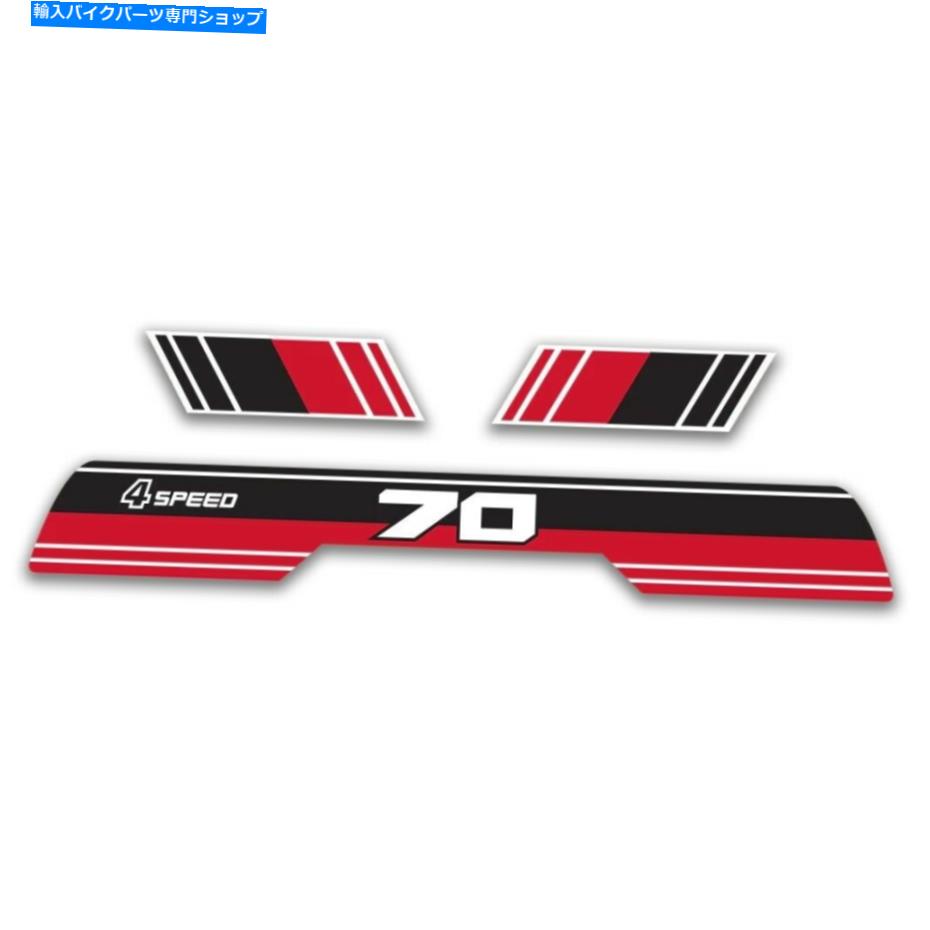 Graphics decal kit 1985ホンダATC70デカールグラフィックスキットレッド＆ブラックカラーウェイ 1985 Honda ATC70 Decal Graphics Kit Red & Black Color Way【並行輸入品】 40,469円