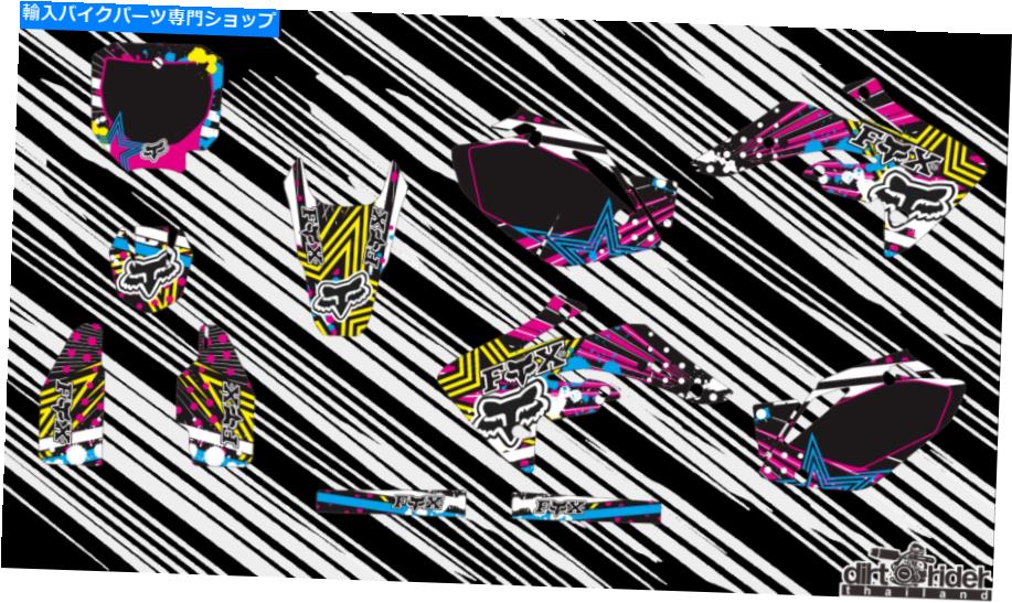 Graphics decal kit AM0477ホンダCRF 150 R 2007-2018デカールステッカーグラフィックキット AM0477 HONDA CRF 150 R 2007-2018 DECALS STICKERS GRAPHICS KIT【並行輸入品】
