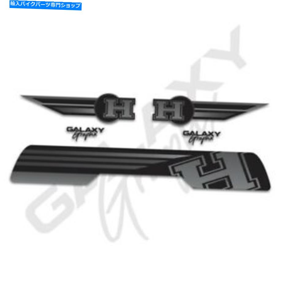 Graphics decal kit ビッグレターATC70ホンダデカールグラフィックスキットチャコールグレーカラーウェイ Big Letter ATC70 Honda Decal Graphics Kit Charcoal Grey Color Way【並行輸入品】 40,469円