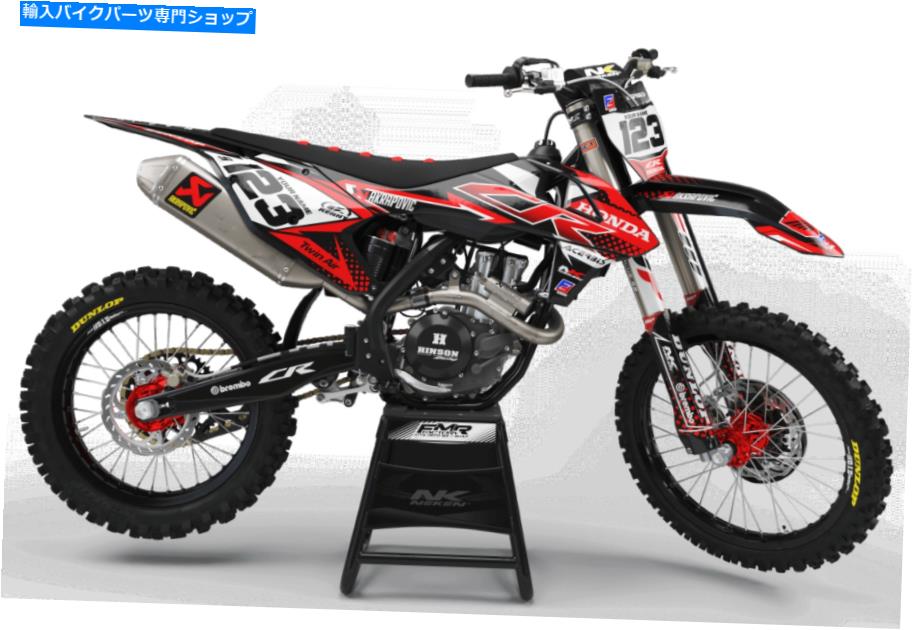 Graphics decal kit 80 CRフルデカールキットデコーファクトリーモトクロスMX ATVクアッドグラフィックス 80 CR FULL DECAL KIT DECO FACTORY MOTOCROSS MX ATV QUAD GRAPHICS【並行輸入品】|Us Custom Parts Shop USDM