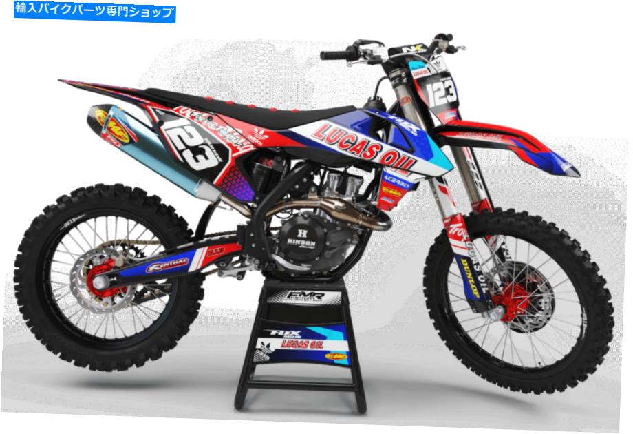 Graphics decal kit フルデカールキットデコモトクロス85 CRルーカスオイルMX ATVクアッドグラフィックス FULL DECAL KIT DECO MOTOCROSS 85 CR LUCAS OIL MX ATV QUAD GRAPHICS【並行輸入品】|Us Custom Parts Shop USDM