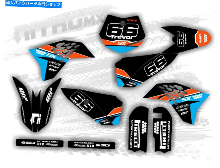 Graphics decal kit KTM SX 50 SX50 2009 2010 2011 2012 2013 2014 2014 2015デカール用Nitromxグラフィックキット NitroMX Graphic Kit for KTM SX 50 SX50 2009 2010 2011 2012 2013 2014 2015 Decals【並行輸入品】