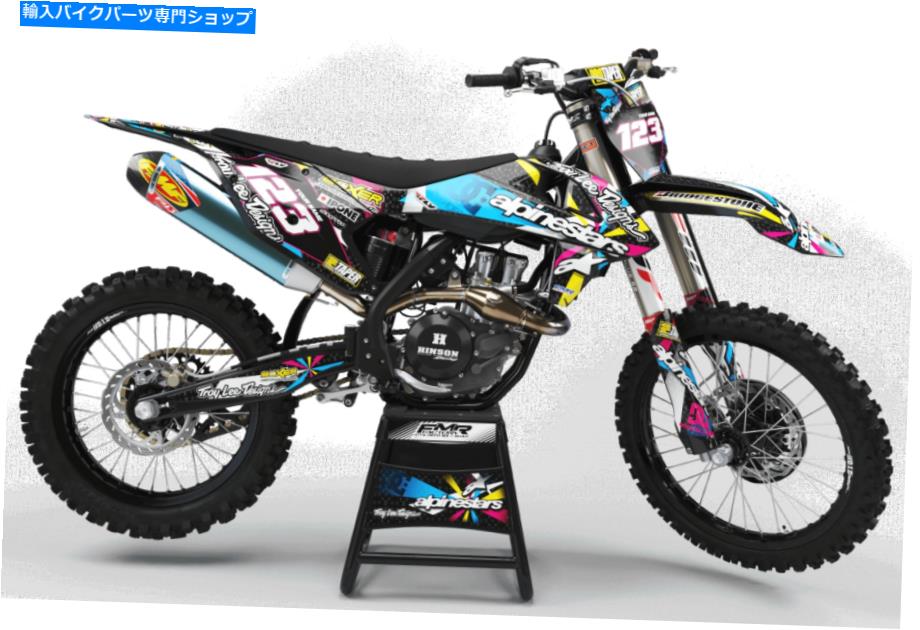 Graphics decal kit フルデカールキットデコモトクロス85 CRベストアルピネスターMX ATV Quadグラフィックス FULL DECAL KIT DECO MOTOCROSS 85 CR BEST ALPINESTARS MX ATV QUAD GRAPHICS【並行輸入品】