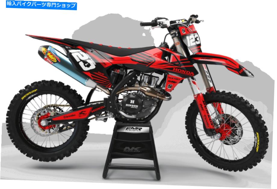 Graphics decal kit 80 CR Factory Nekken Full Decal Kit Deco Motocross MX ATV Quadグラフィックス 80 CR FACTORY NEKKEN FULL DECAL KIT DECO MOTOCROSS MX ATV QUAD GRAPHICS【並行輸入品】