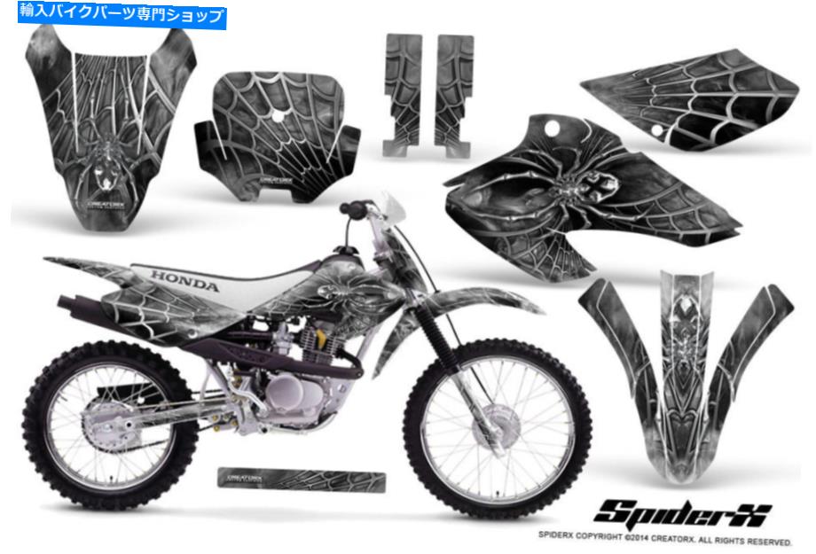 Graphics decal kit Honda XR80 XR100 XR 80 100 2001-2003グラフィックキットcreatorxデカールSpiderx w HONDA XR80 XR100 XR 80 100 2001-2003 GRAPHICS KIT CREATORX DECALS SPIDERX W【並行輸入品】