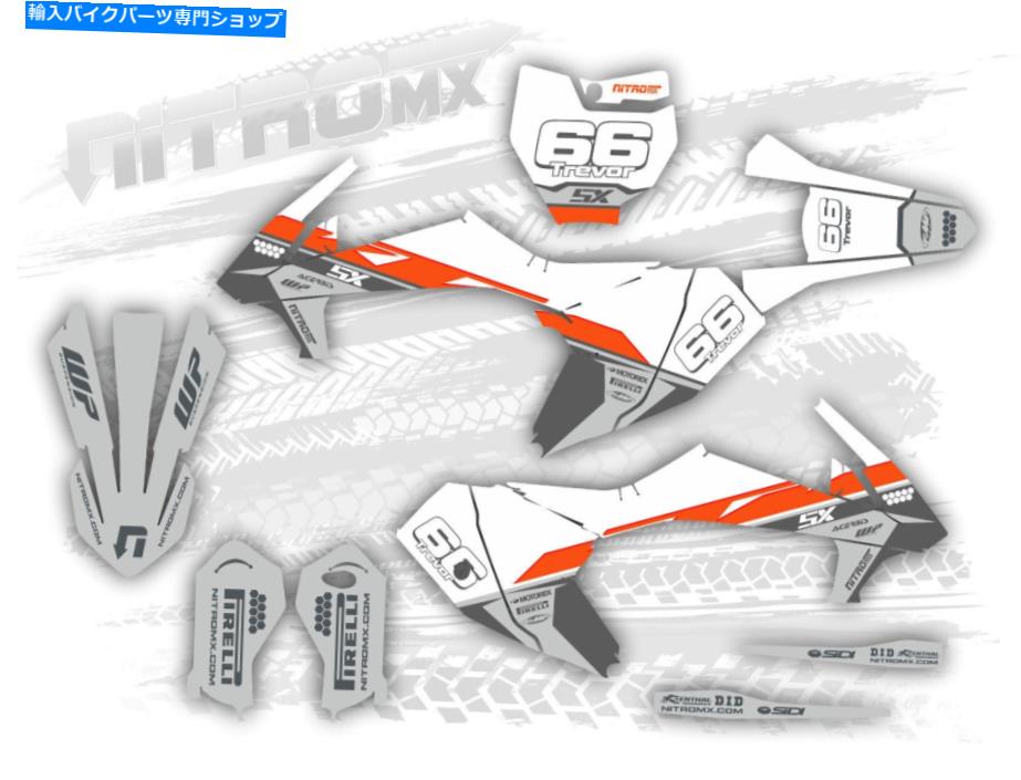 Graphics decal kit KTM SX 65 SX65 2016 2017 2018 2019 2020 2021 2022グラフィックキットデカールNITROMX KTM SX 65 SX65 2016 2017 2018 2019 2020 2021 2022 Graphic Kit Decals by NitroMX【並行輸入品】