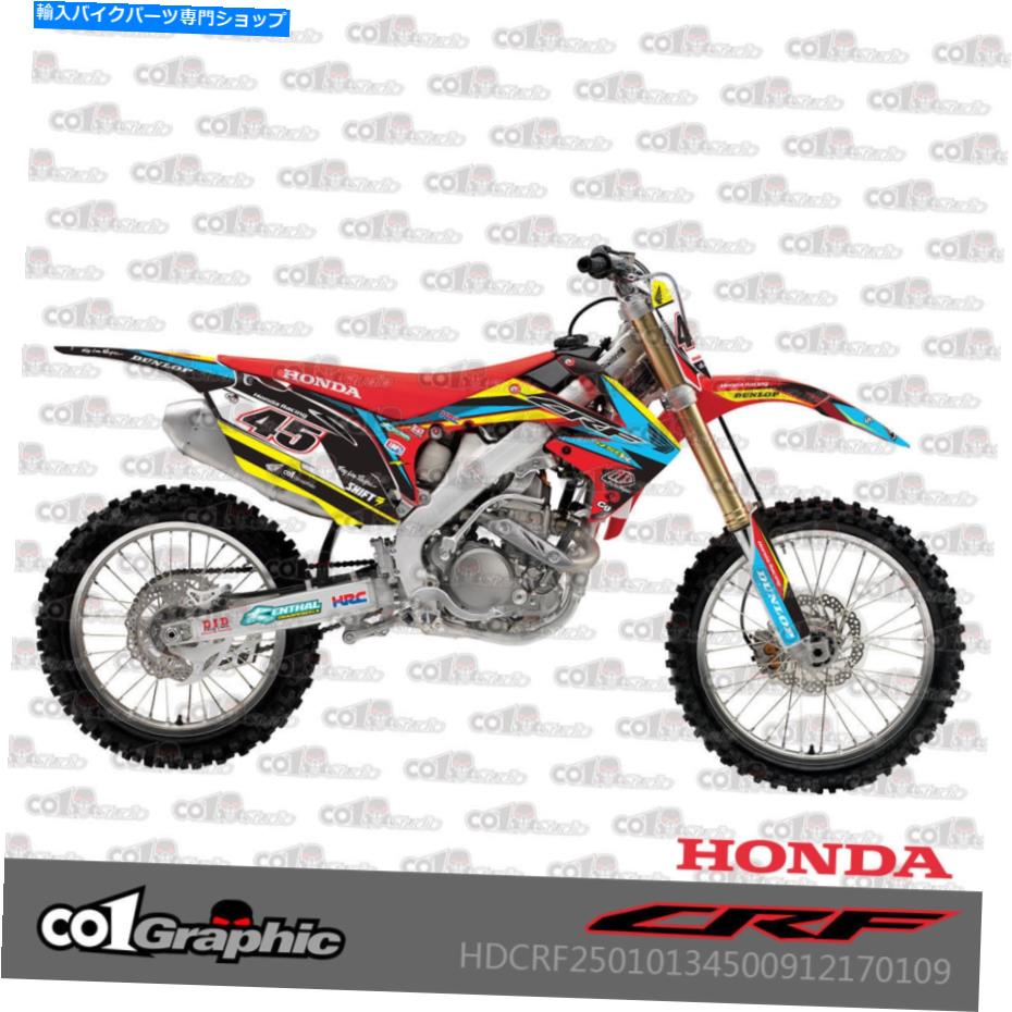 Graphics decal kit グラフィックデカールステッカーキットホンダCRF250R 2010-2013 CRF450R 2009-2012 GRAPHICS DECALS STICKERS KIT FOR HONDA CRF250R 2010-2013 CRF450R 2009-2012【並行輸入品】