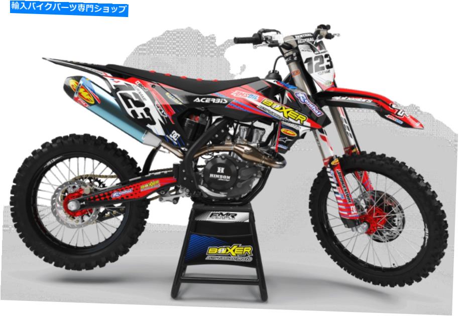 Graphics decal kit 80 CRフルデカールキットデコーボクサーモトクロスMX ATVクアッドグラフィックス 80 CR FULL DECAL KIT DECO BOXER MOTOCROSS MX ATV QUAD GRAPHICS【並行輸入品】