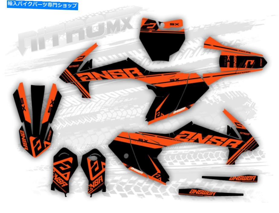 Graphics decal kit KTM SX 65 SX65 2016 2017 2018 2019 2020 2021 2022グラフィックキットデカールNITROMX KTM SX 65 SX65 2016 2017 2018 2019 2020 2021 2022 Graphic Kit Decals by NitroMX【並行輸入品】|Us Custom Parts Shop USDM