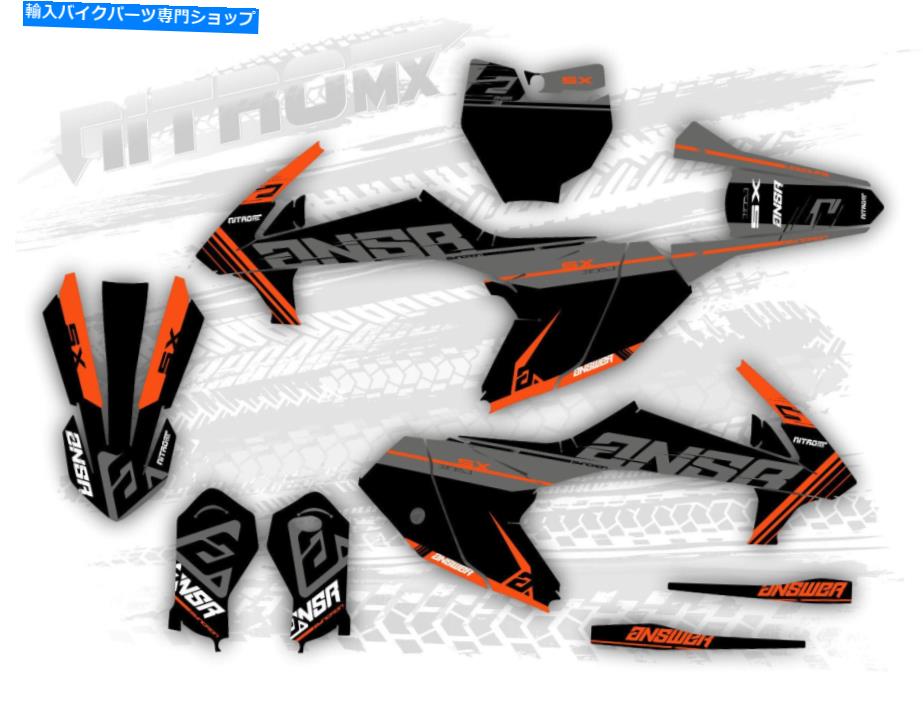Graphics decal kit KTM SX 65 SX65 2016 2017 2018 2019 2020 2021 2022グラフィックキットデカールNITROMX KTM SX 65 SX65 2016 2017 2018 2019 2020 2021 2022 Graphic Kit Decals by NitroMX【並行輸入品】|Us Custom Parts Shop USDM