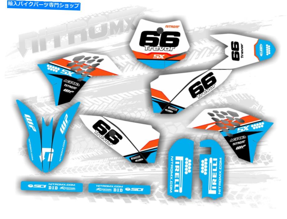Graphics decal kit KTM SX 50 SX50 2009 2010 2011 2012 2013 2014 2014 2015デカール用Nitromxグラフィックキット NitroMX Graphic Kit for KTM SX 50 SX50 2009 2010 2011 2012 2013 2014 2015 Decals【並行輸入品】