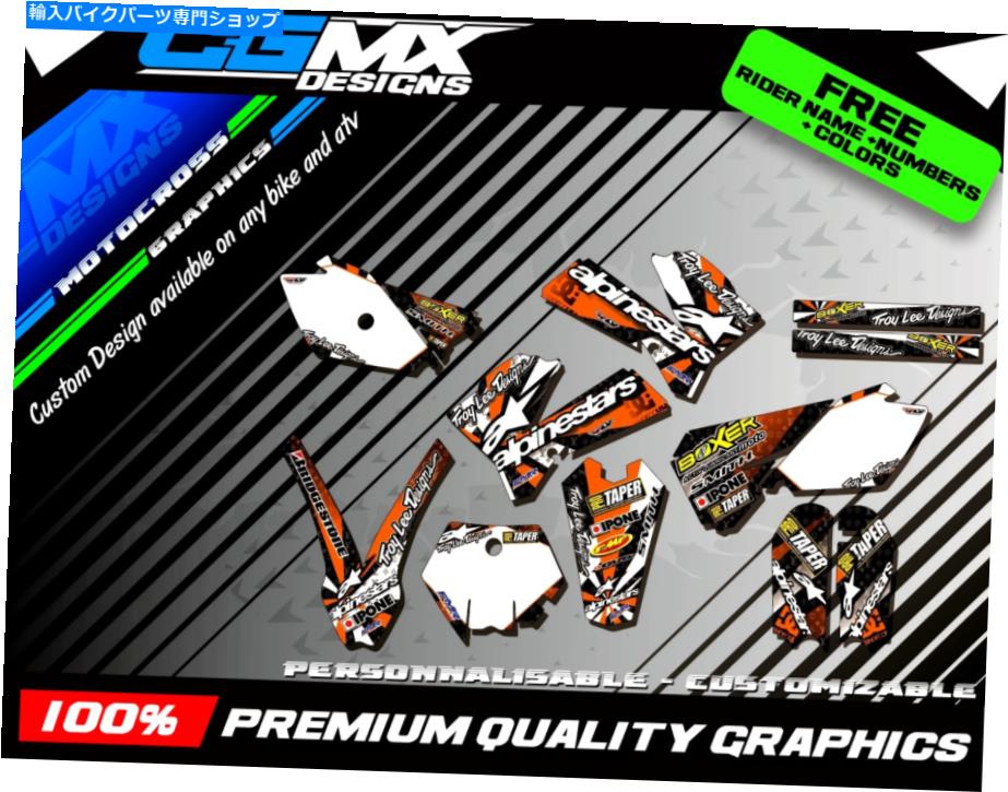 Graphics decal kit SX 85 KTM ALPINESTARS MOTOCROSS MX ATV QuadグラフィックスフルデカールキットDecosxf SX 85 KTM ALPINESTARS MOTOCROSS MX ATV QUAD GRAPHICS FULL DECAL KIT DECOSXF【並行輸入品】