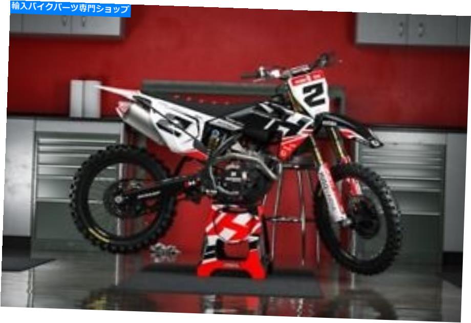 Graphics decal kit ハスクバルナのグラフィックキットTC125 TC250 FC250 FC350 FC450 2019-2022-Ace-Red Graphics kit for Husqvarna TC125 TC250 FC250 FC350 FC450 2019-2022 - Ace-red【並行輸入品】