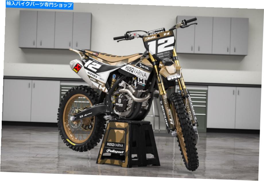 Graphics decal kit ハスクバルナのグラフィックキットTC125 FC250 FC350 FC450 2016 2017 2018シェード Graphics Kit for Husqvarna TC125 FC250 FC350 FC450 2016 2017 2018 SHADES【並行輸入品】