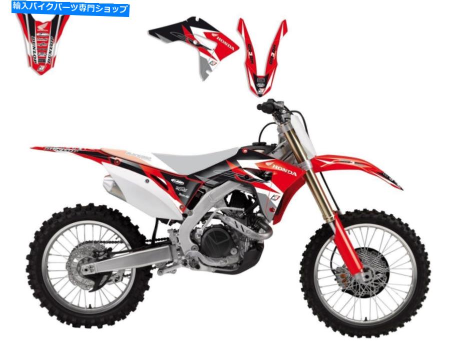 Graphics decal kit Honda CRF450-R 2017 2018 2019ステッカーキットグラフィックス Honda CRF450-R 2017 2018 2019 Sticker Kit Graphics【並行輸入品】