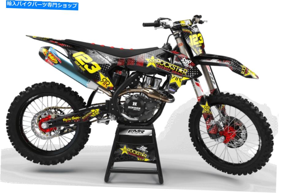 Graphics decal kit 80 Cr Rockstar Energy Full Decal Kit Deco Motocross MX ATV Quadグラフィックス 80 CR ROCKSTAR Energy FULL DECAL KIT DECO MOTOCROSS MX ATV QUAD GRAPHICS【並行輸入品】|Us Custom Parts Shop USDM